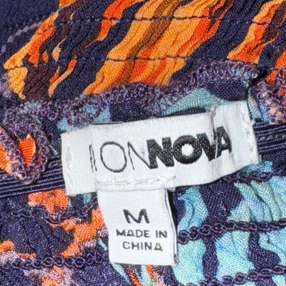 FASHION NOVA Laurel Off Shoulder Maxi Dress - Blue/combo - Picture 11 of 11